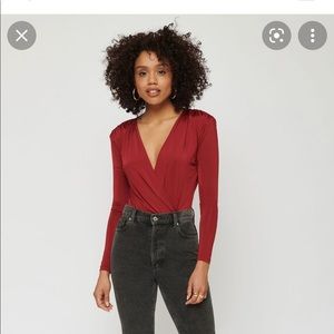 Dynamite Red Bodysuit